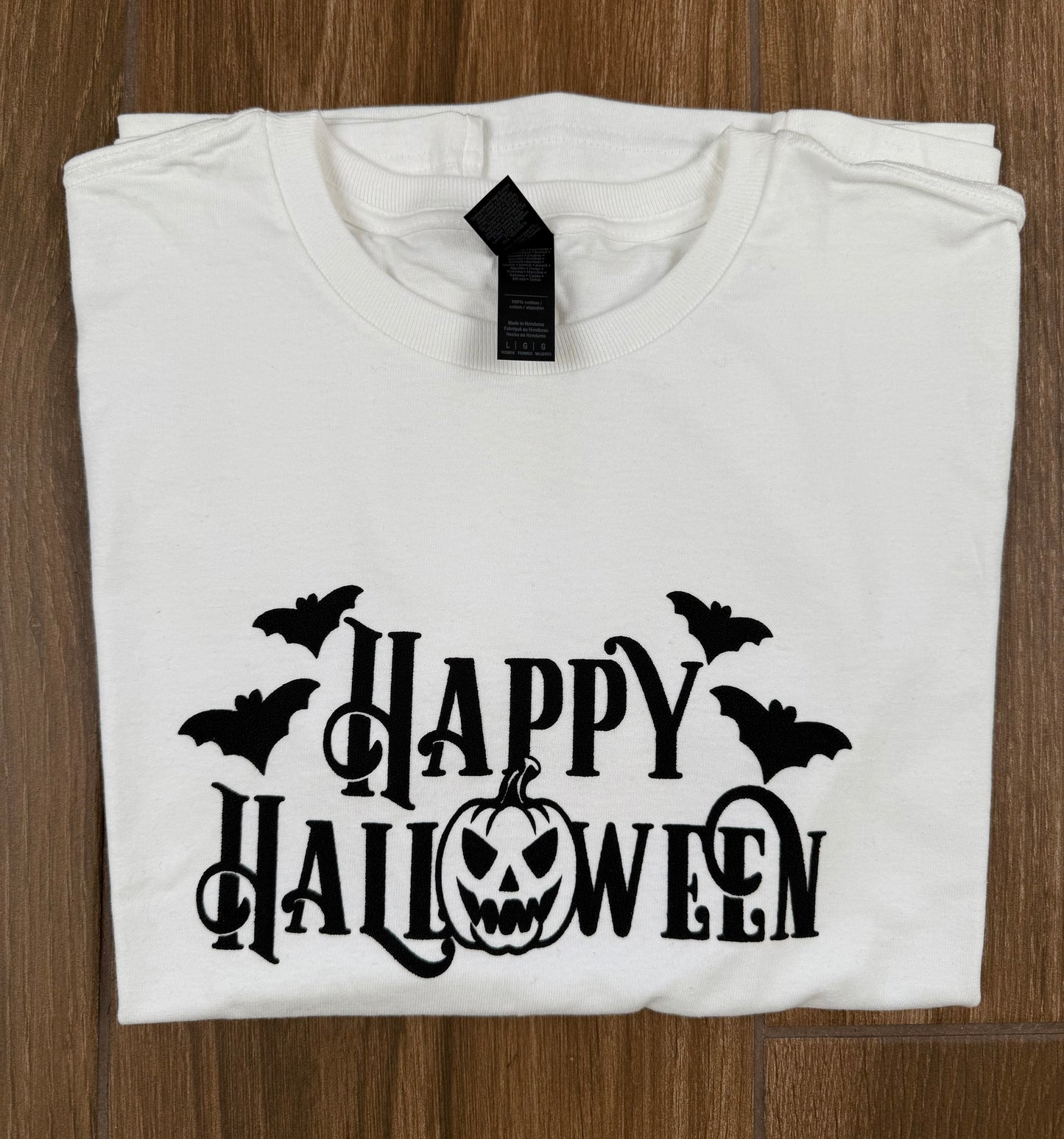 Glitter Happy Halloween Tee