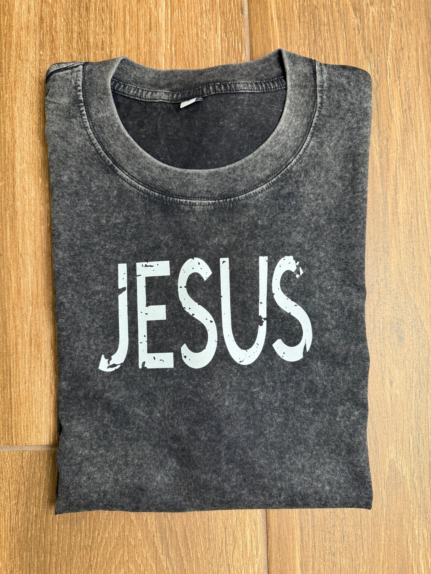 Distressed Vintage Jesus Tee