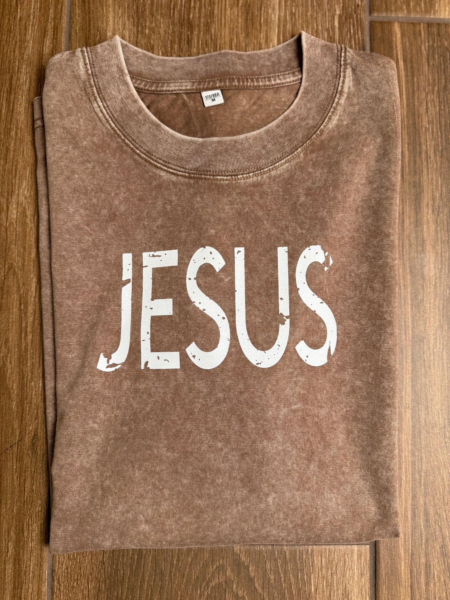 Distressed Vintage Jesus Tee
