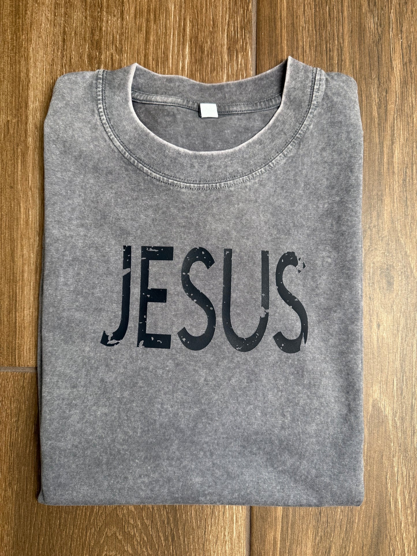 Distressed Vintage Jesus Tee
