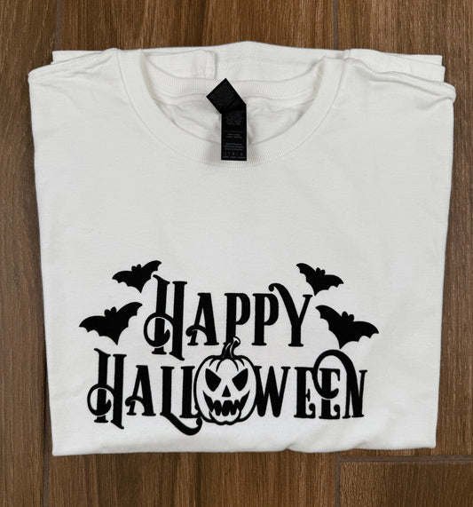 Glitter Happy Halloween Tee